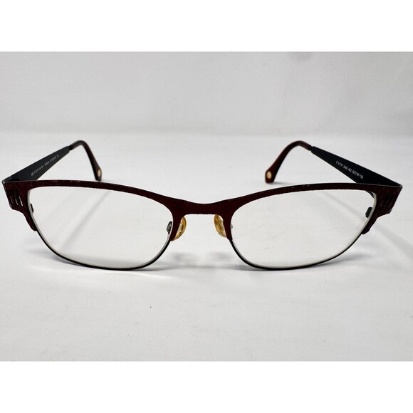 FYSH 3435 463 Eyeglass Frames Only 52-18-135 Red Black Urban Eyewear main image 8